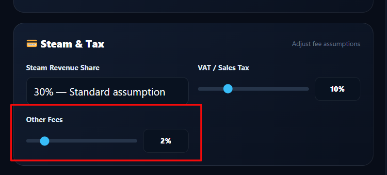 Add Other Fees